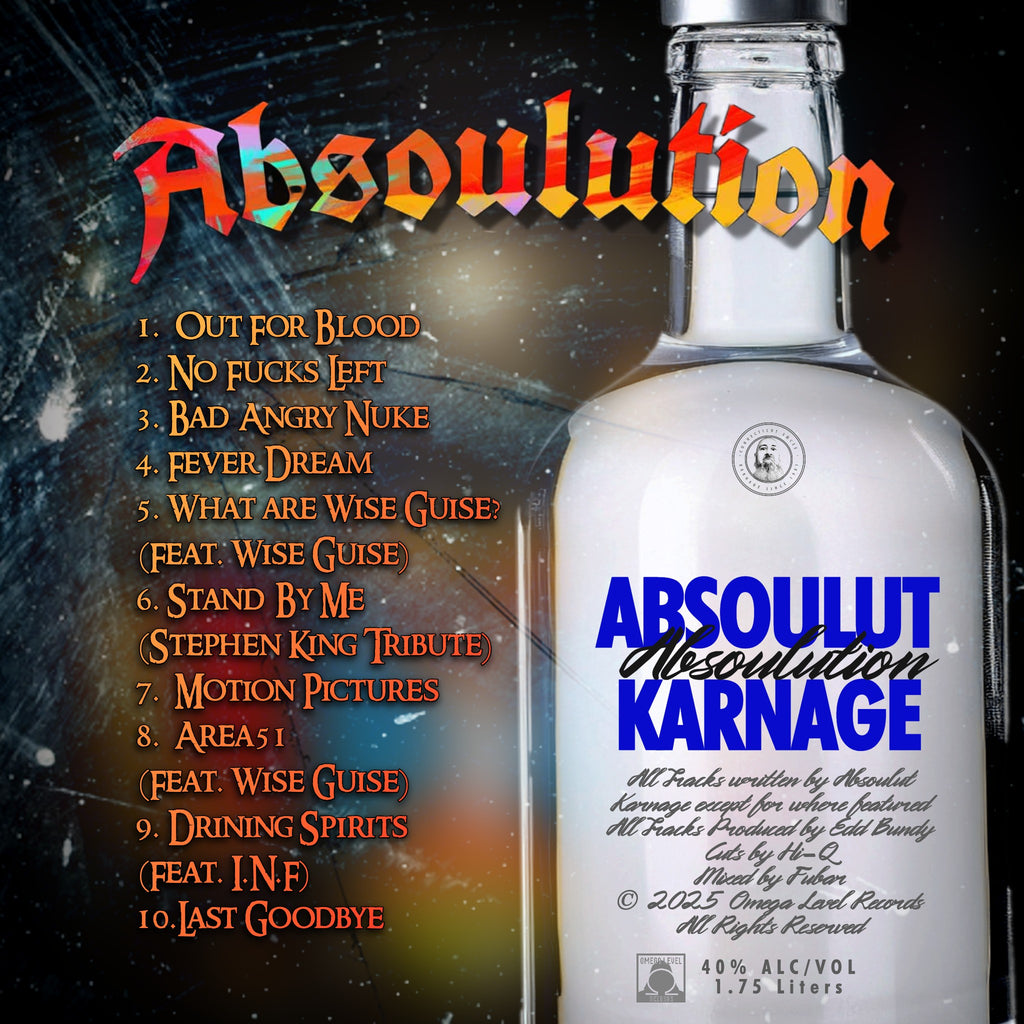Absoulut Karnage x Edd Bundy - Absoulution Limited Edition Apricot Shell Cassettes