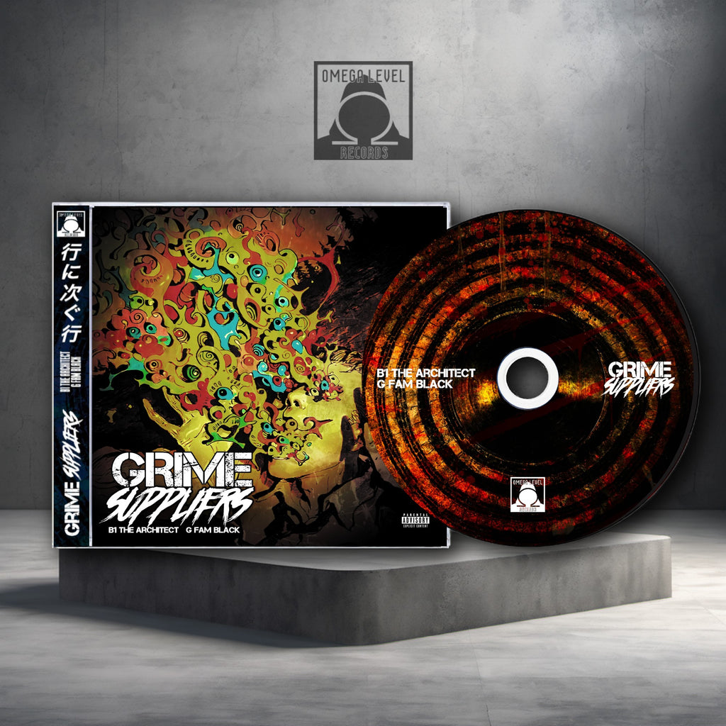B1 The Architect x G Fam Black - Grime Suppliers Limited Edition CD in Jewel