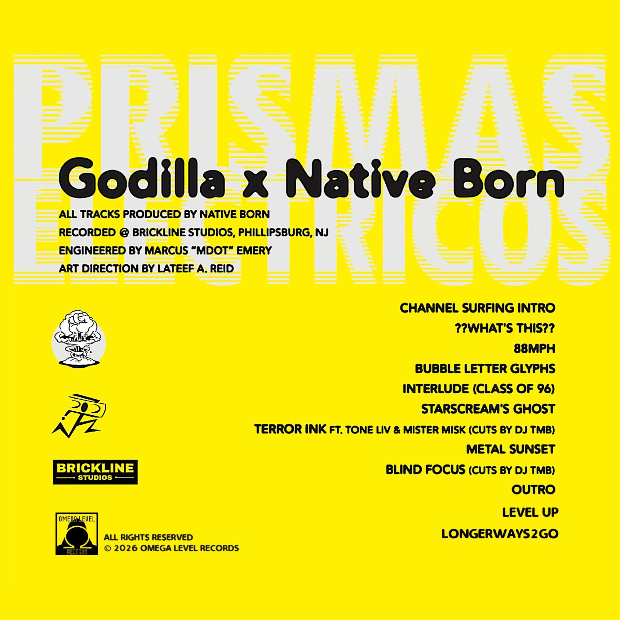 Godilla x Native Born - Prismas Electricos Limited Edition Neon Tint Cassettes