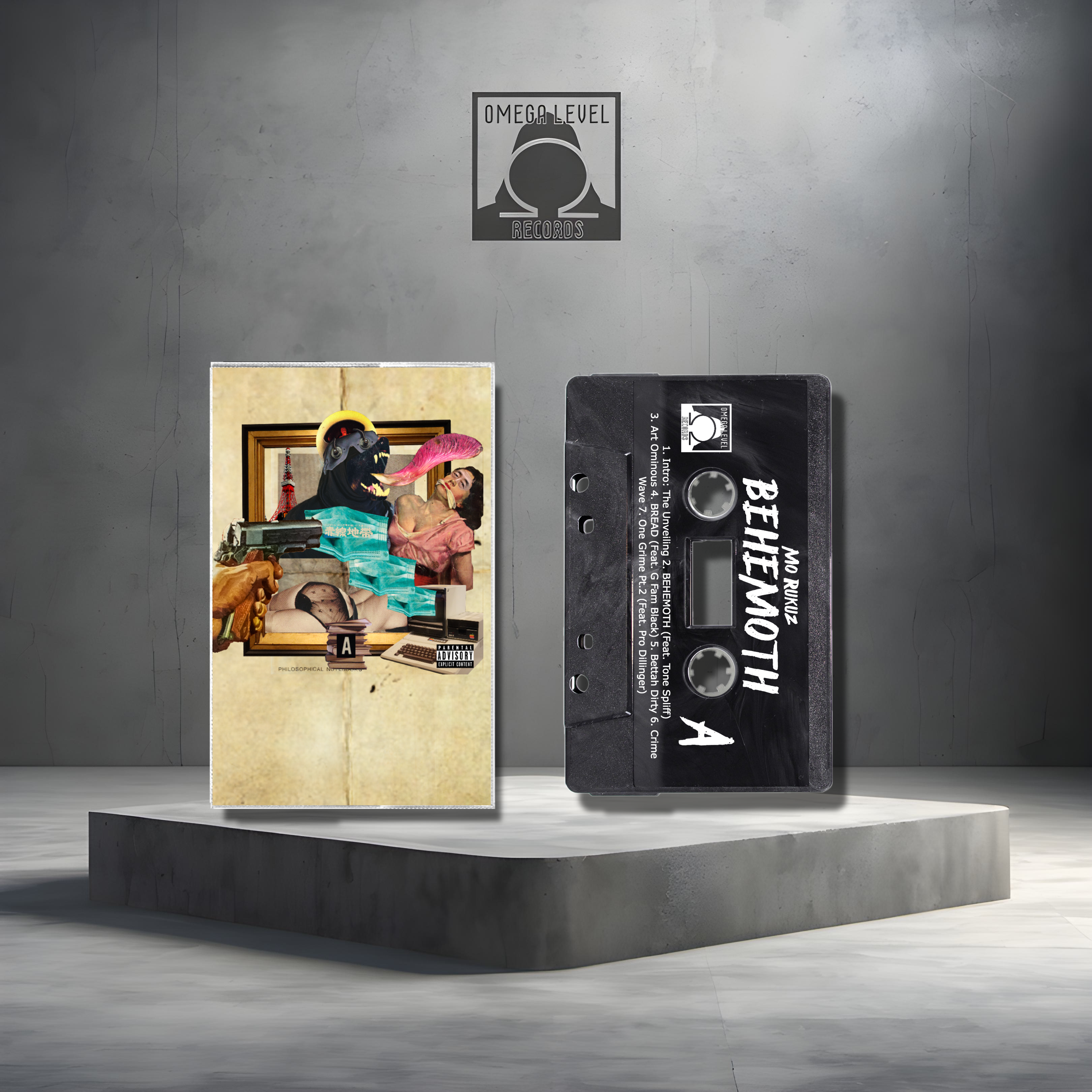 Mo Rukuz - BEHEMOTH Limited Edition Black Marble Cassette