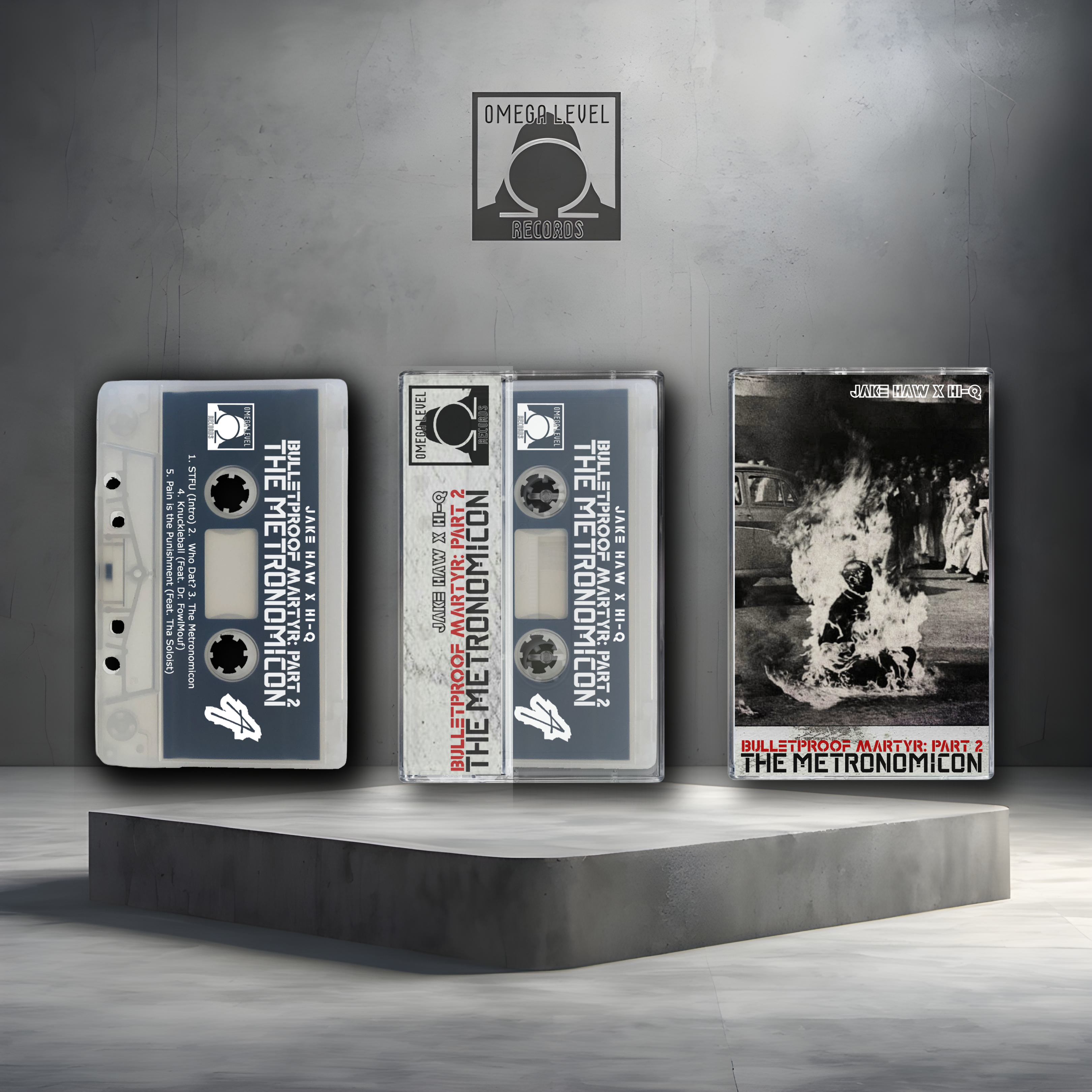 Jake Haw x Hi-Q - Bulletproof Martyr Part 2: The Metronomicon Limited Edition Smoke Cassette
