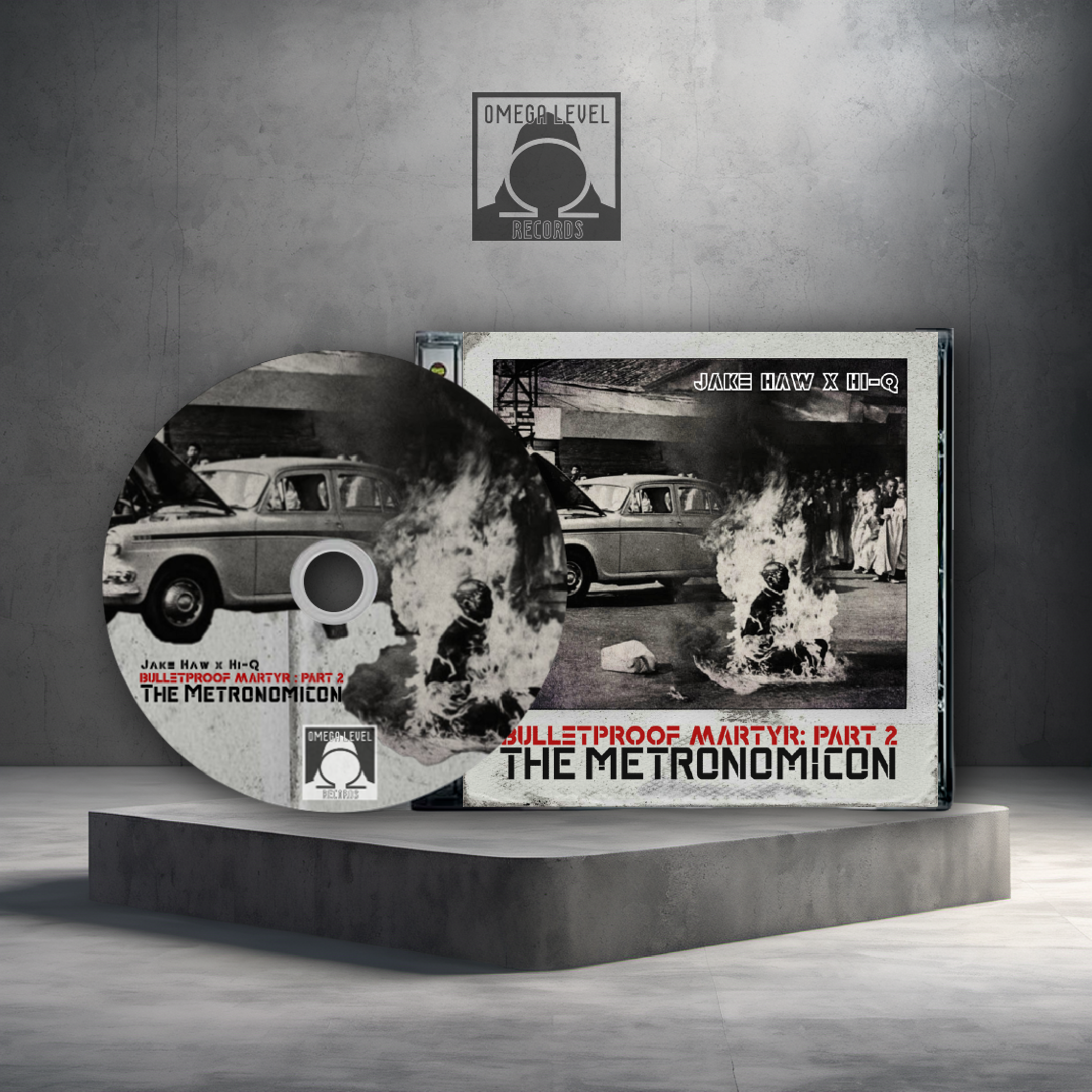 Jake Haw x Hi-Q - Bulletproof Martyr Part 2: The Metronomicon Limited Edition CD