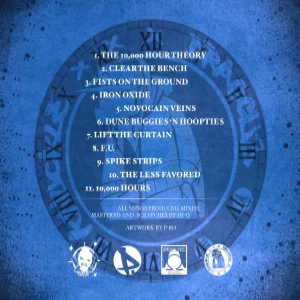 G FAM BLACK x P-RO x Hi-Q - 10,000 Hours Limited Edition CD in Jewel
