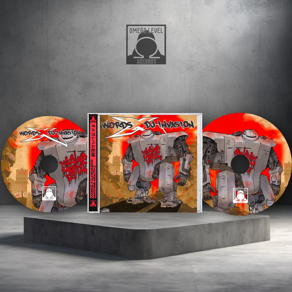 Words x DJ Invasion - Machine Mouth 2 Limited Edition Double CD's