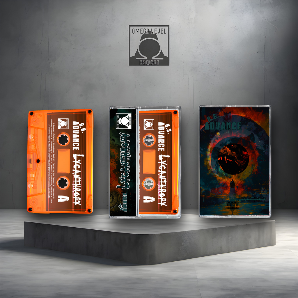 G.S. Advance - Lycanthropy Limited Edition Clear Orange Cassette
