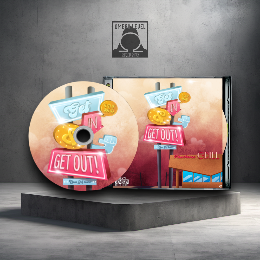 I.N.F & Hi-Q- Get In & Get Out Limited Edition CD in Jewel Case