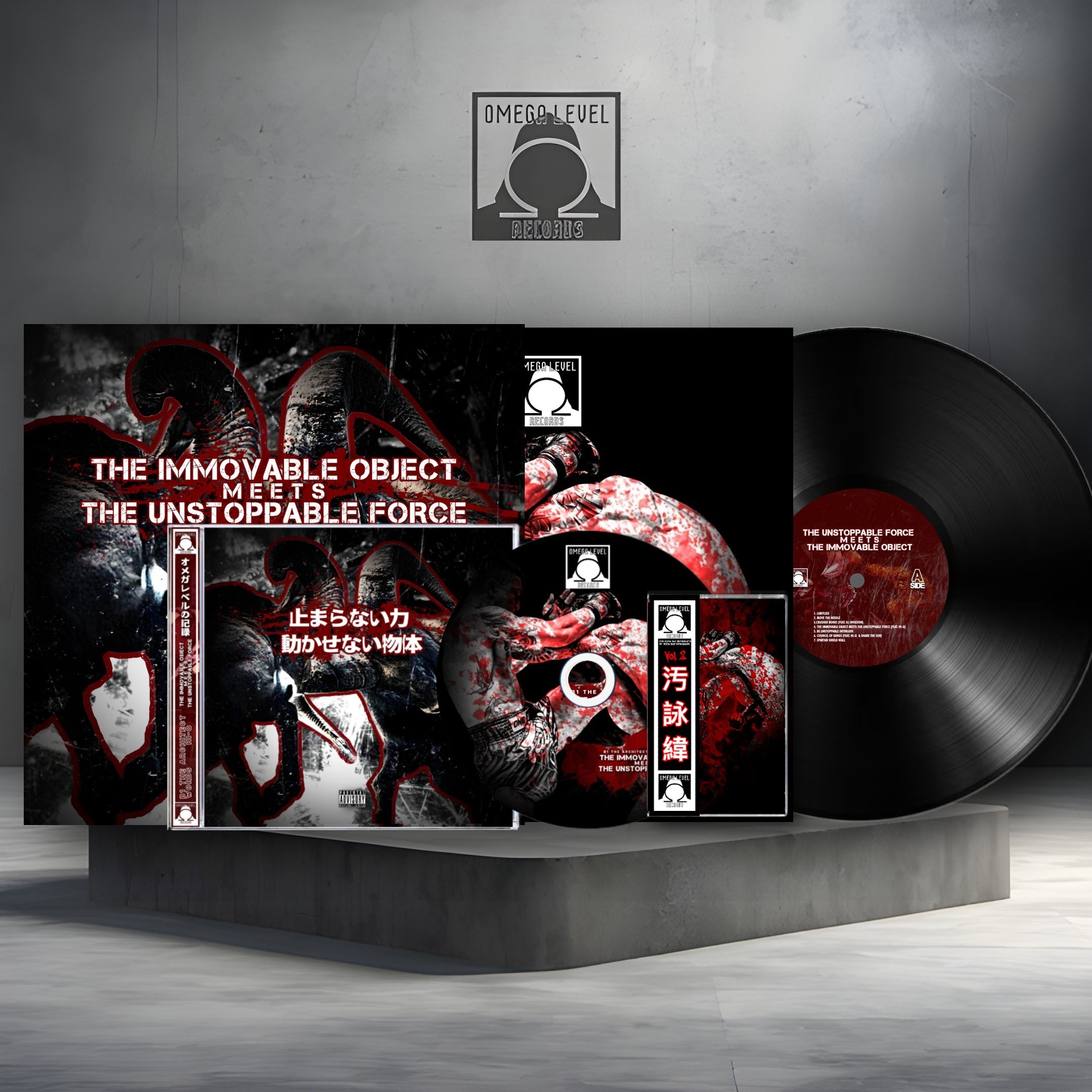 B1 The Architect x Words x Hi-Q - The Immovable Object Meets The Unstoppable Force Limited Edition Collectors Bundle