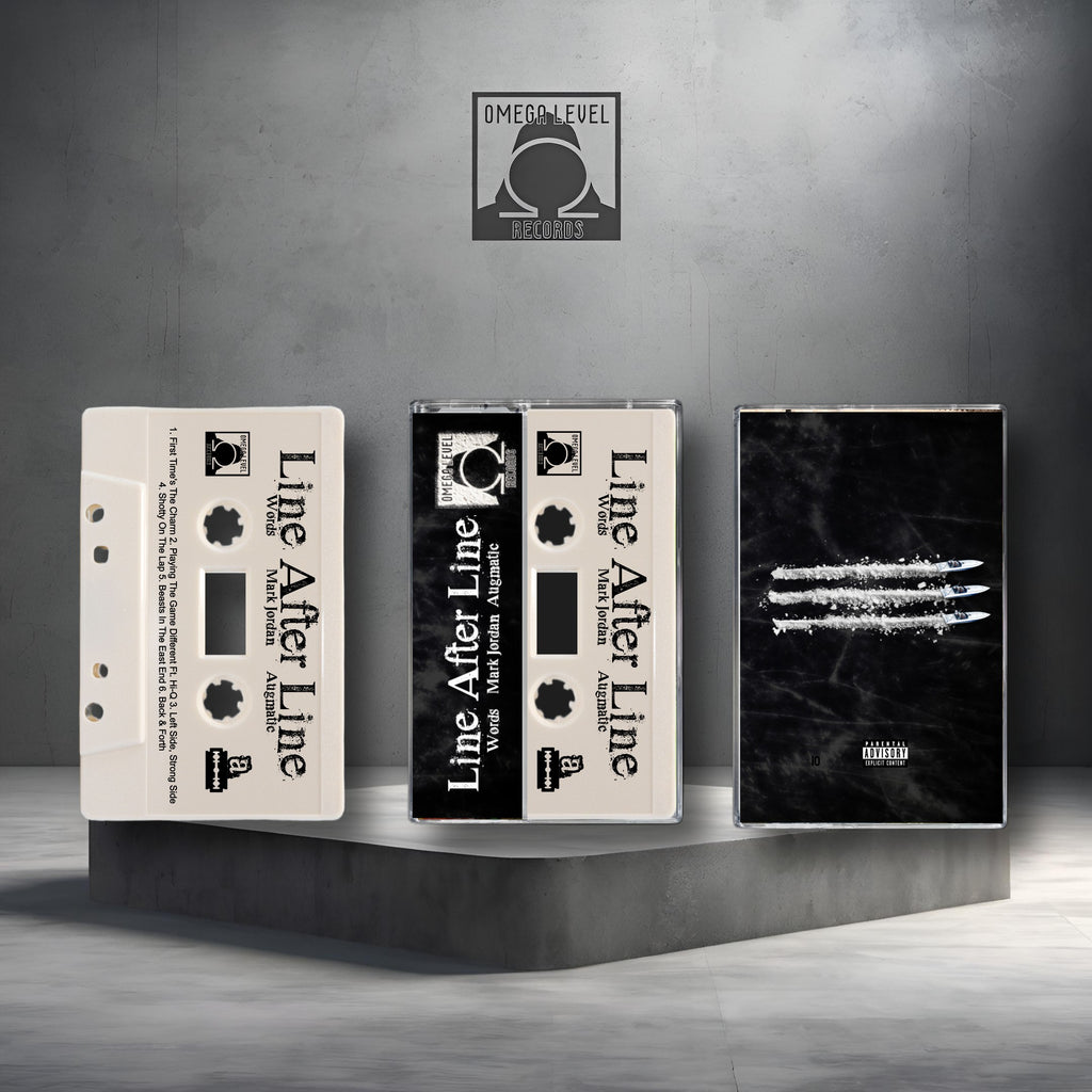 Words x Mark Jordan x Augmatic - Line After Line Limited Edition Beige Cassette