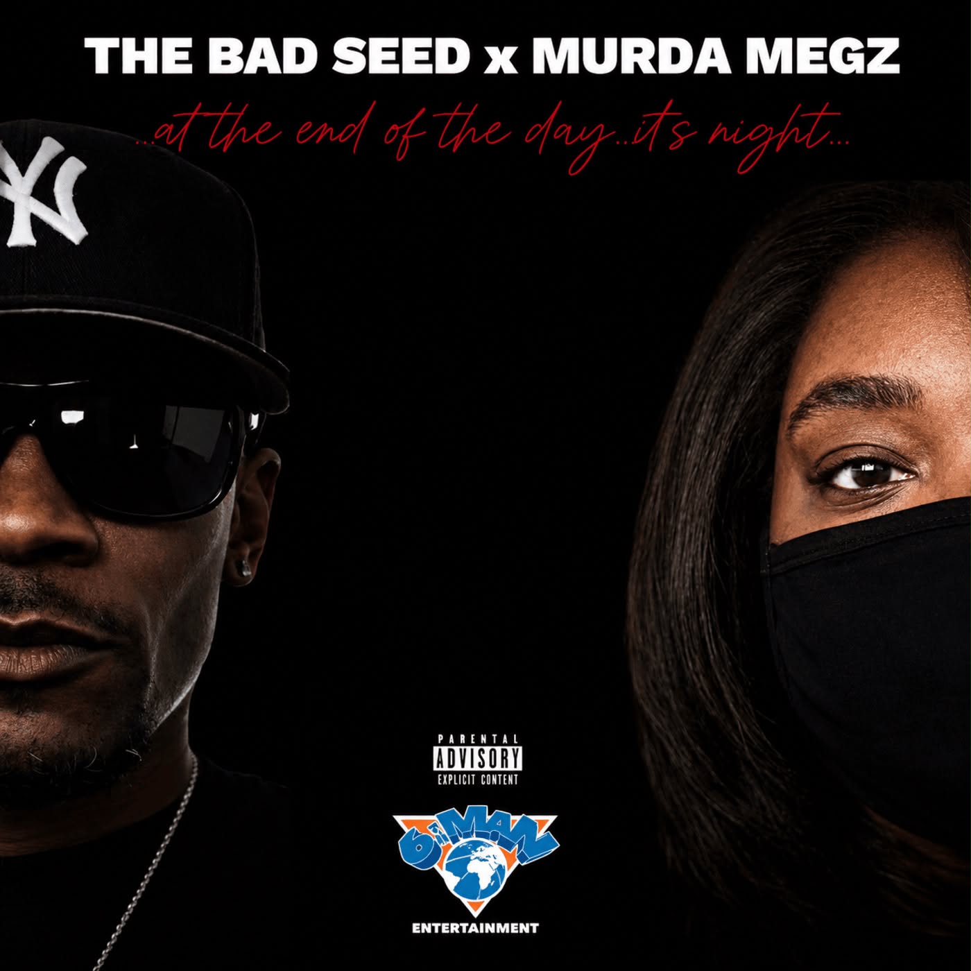 The Bad Seed x Murda Megz - At The End of The Day... It's Night... Limited Edition Black 1 GB USB Cassette Tape with Obi