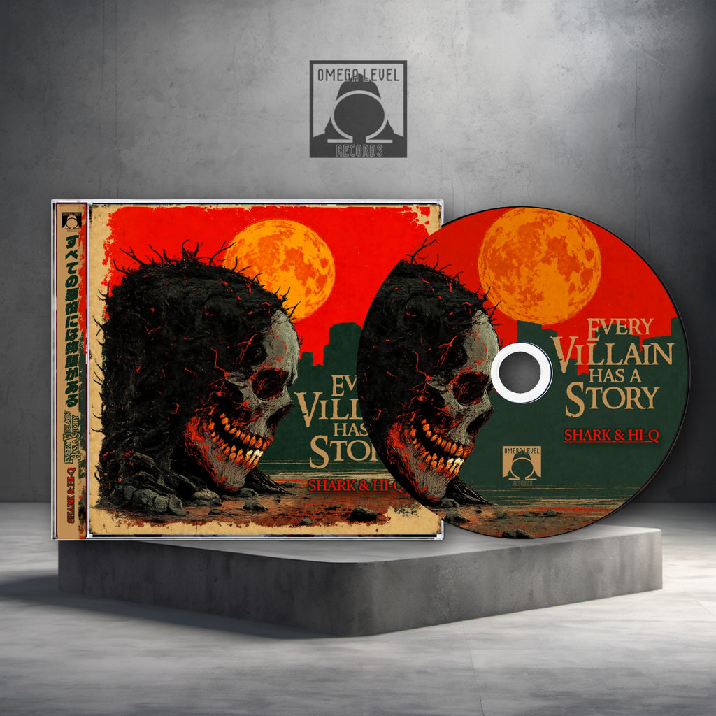 Shark & Hi-Q - Every Villain Has A Story - Limited Edition Jewel Case CD