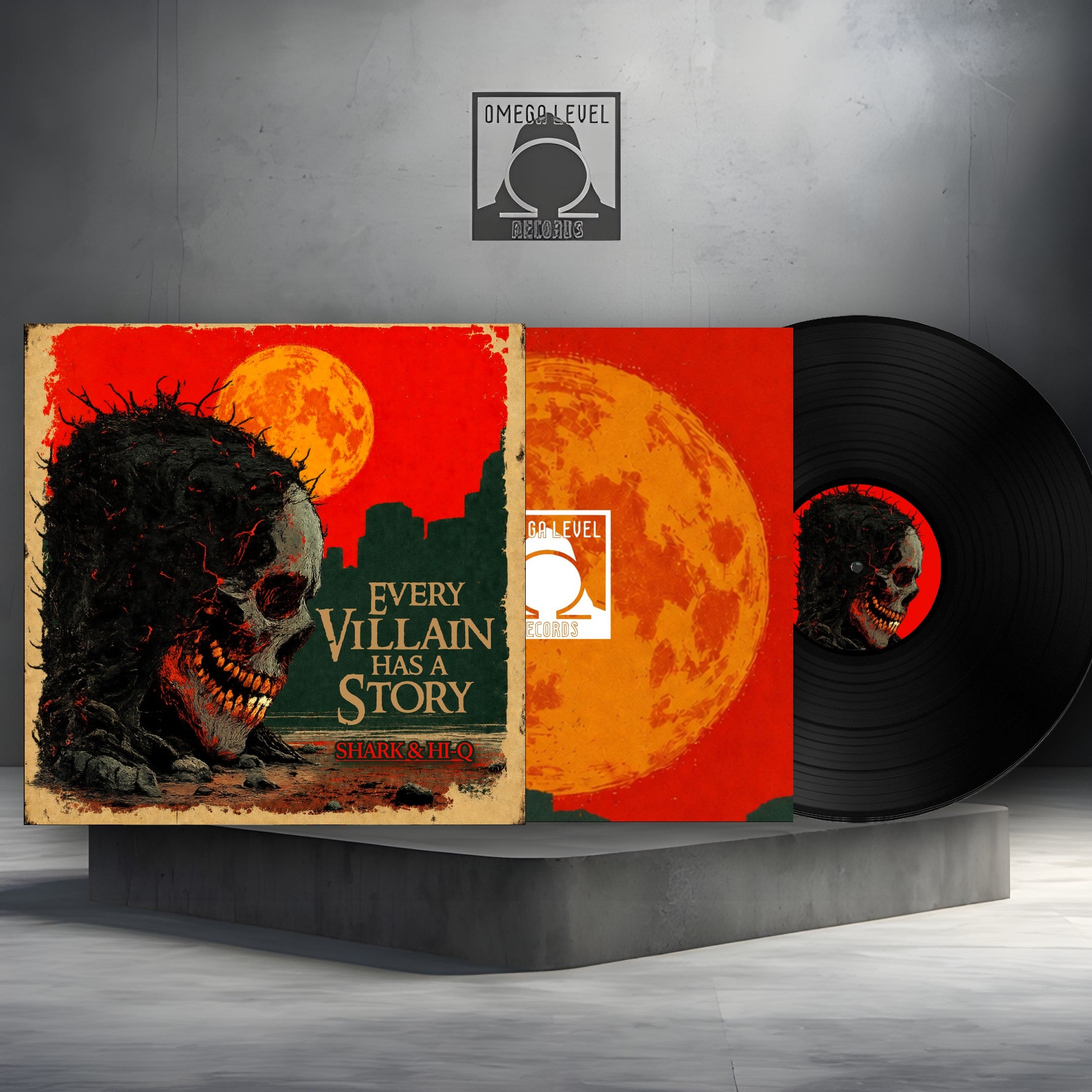 Shark & Hi-Q - Every Villain Has A Story - Limited Edition Vinyl