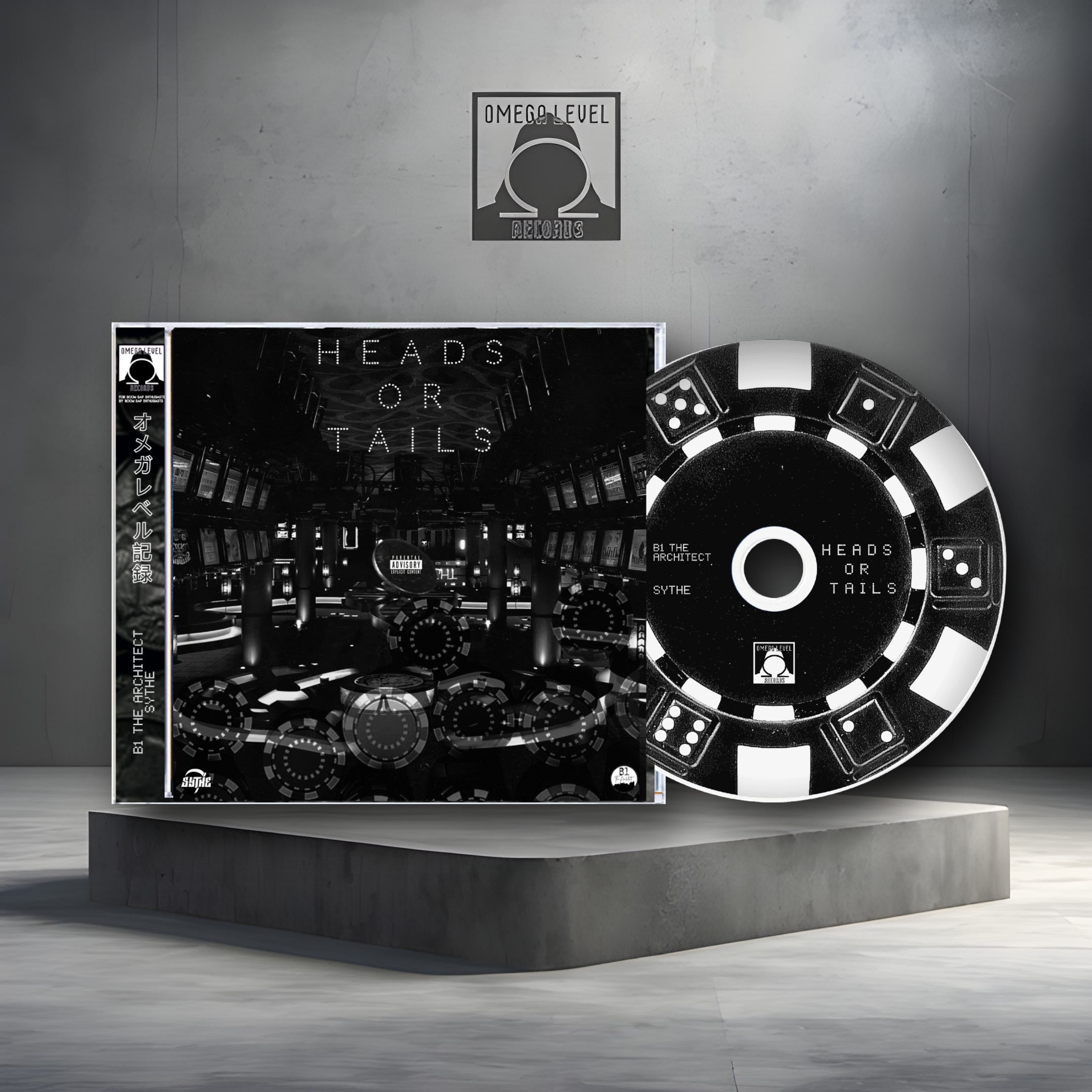 B1 The Architect & Sythe- Heads or Tails Limited Edition CD in