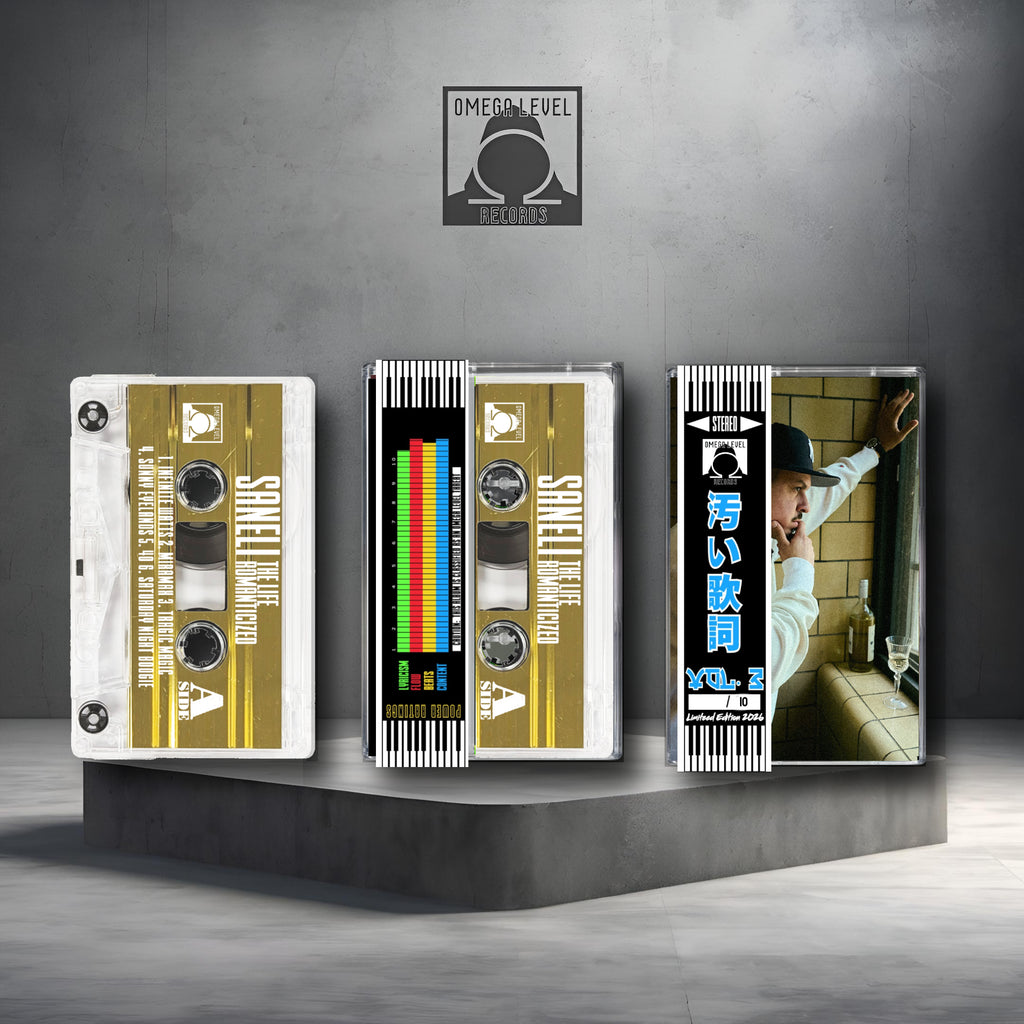 Saneli The Life Romanticized Limited Edition Gold Foil Cassettes with Obi