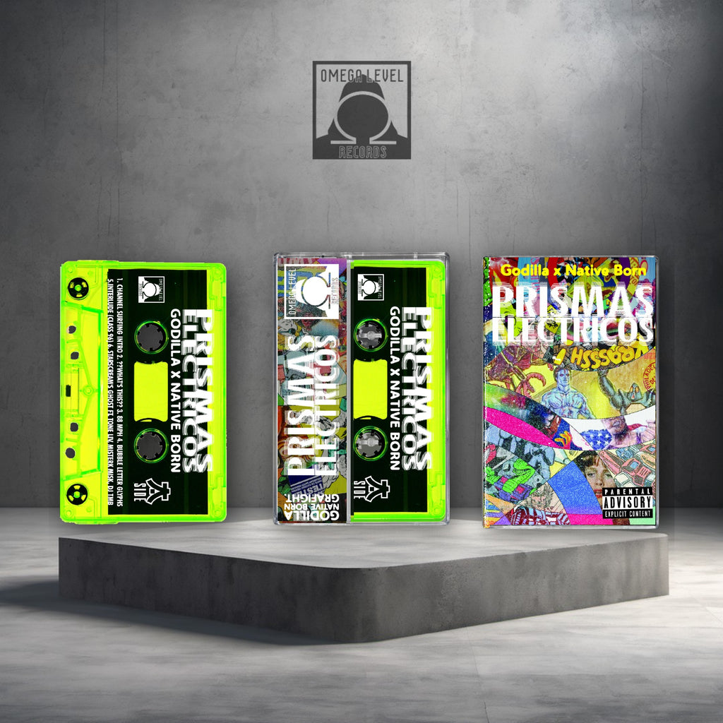 Godilla x Native Born - Prismas Electricos Limited Edition Neon Tint Cassettes